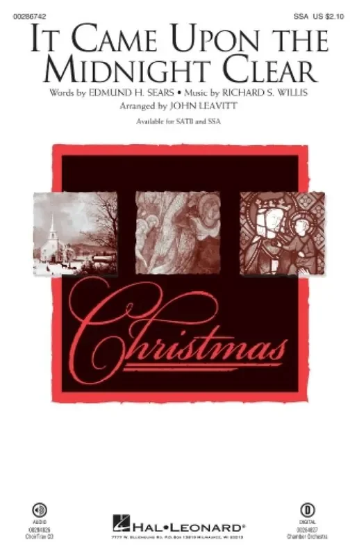 Richard Willis It Came Upon the Midnight Clear (Arr. John Leavitt) Frauenchor mit Begleitung