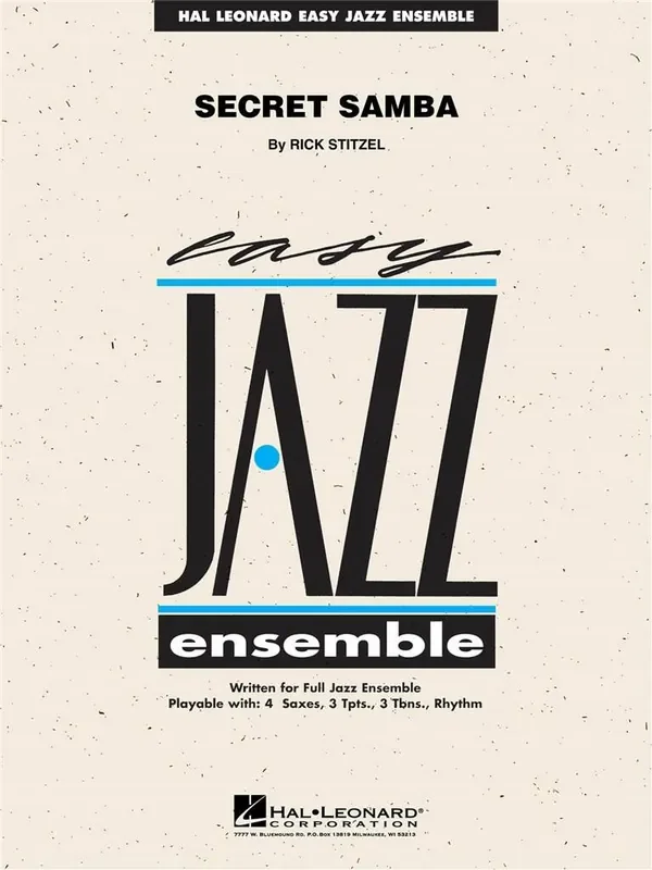 Rick Stitzel Secret Samba Jazz Ensemble