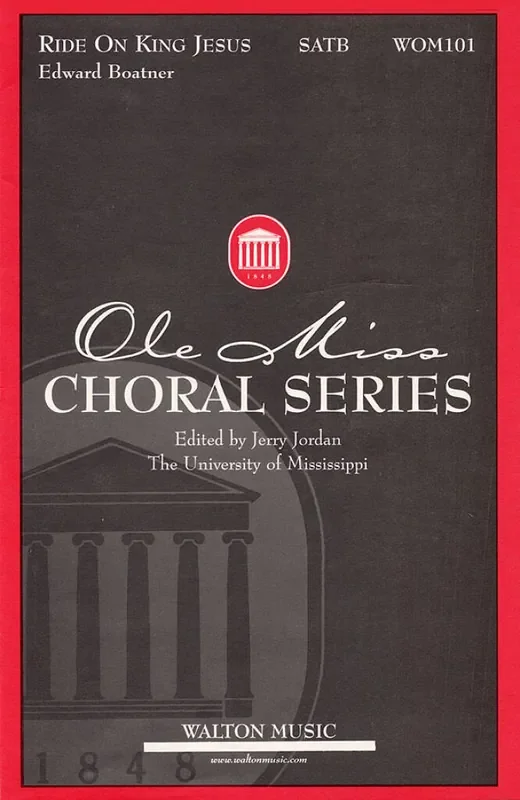Ride On King Jesus (Arr. Edward Boatner) Gemischter Chor A cappella