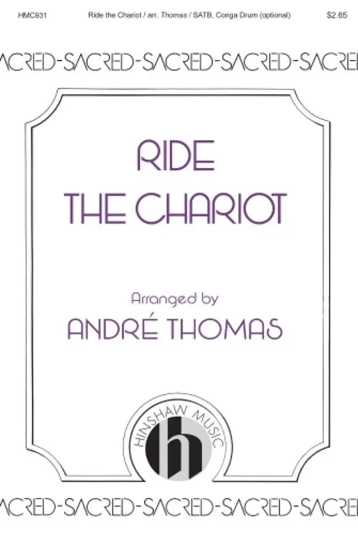Ride The Chariot (Arr. Andre Thomas) Gemischter Chor A cappella