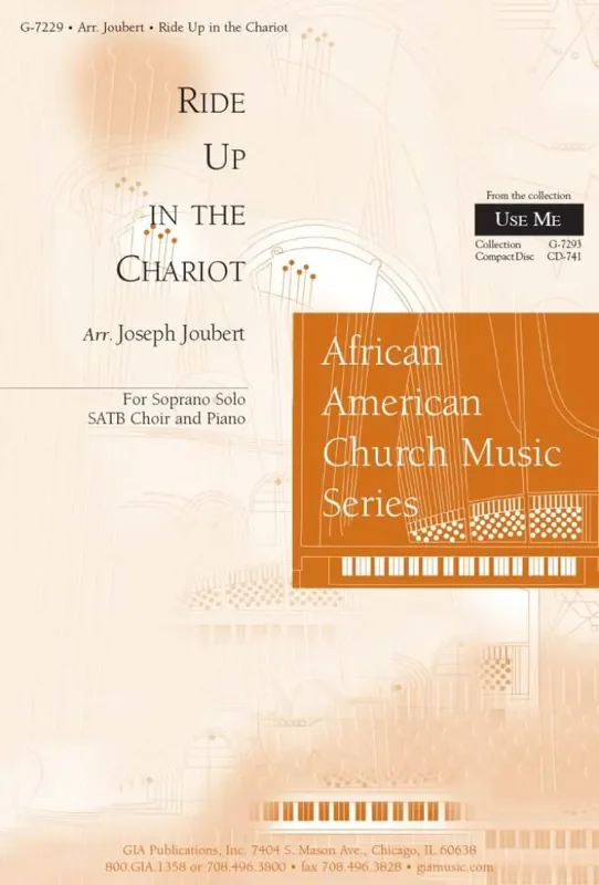 Ride Up in the Chariot (Arr. Joseph Joubert) Gemischter Chor mit Begleitung