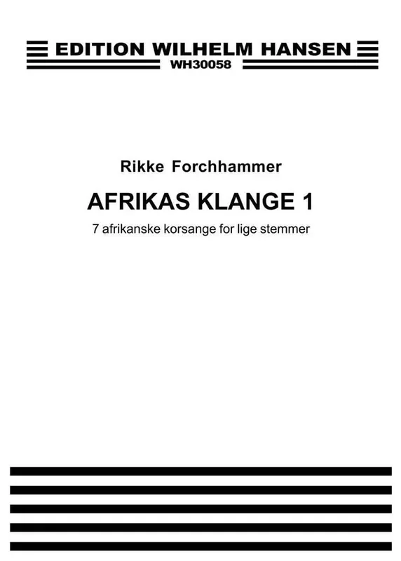Rikke Forchhammer Afrikas Klange 1 Gesang Solo