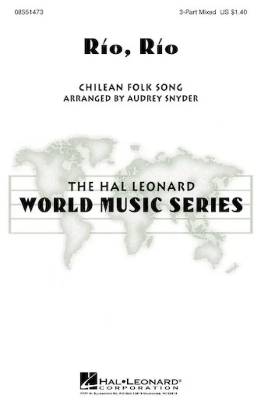 Rio, Rio (Arr. Audrey Snyder) Frauenchor mit Begleitung