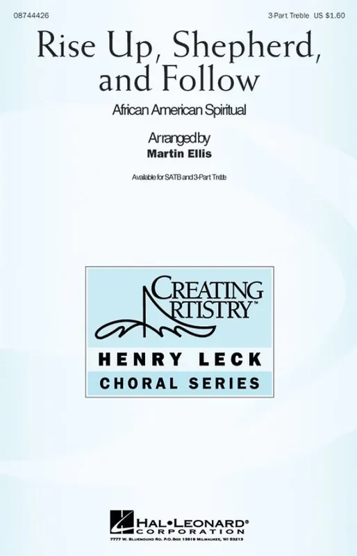 Rise Up Shepherd and Follow (Arr. Martin Ellis) Gemischter Chor mit Begleitung