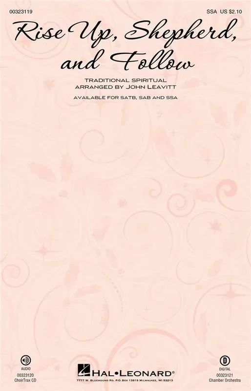 Rise Up, Shepherd, and Follow Frauenchor mit Begleitung