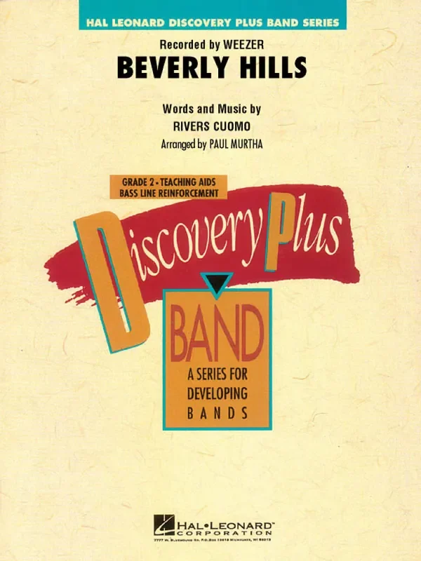 Rivers Cuomo Beverly Hills (Arr. Paul Murtha) Blasorchester