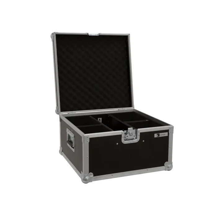 Roadinger Flightcase 4x LED IP PAR 3x8W QCL/3x9W SCL