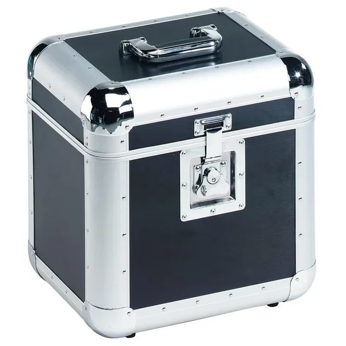 Roadinger Platten-Case ALU 75/25 abgerundet, sw