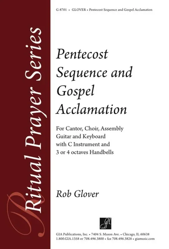 Rob Glover Pentecost Sequence and Gospel Acclamation Gesang Solo