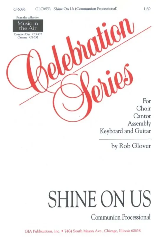 Rob Glover Shine On Us Gemischter Chor mit Klavier/Orgel