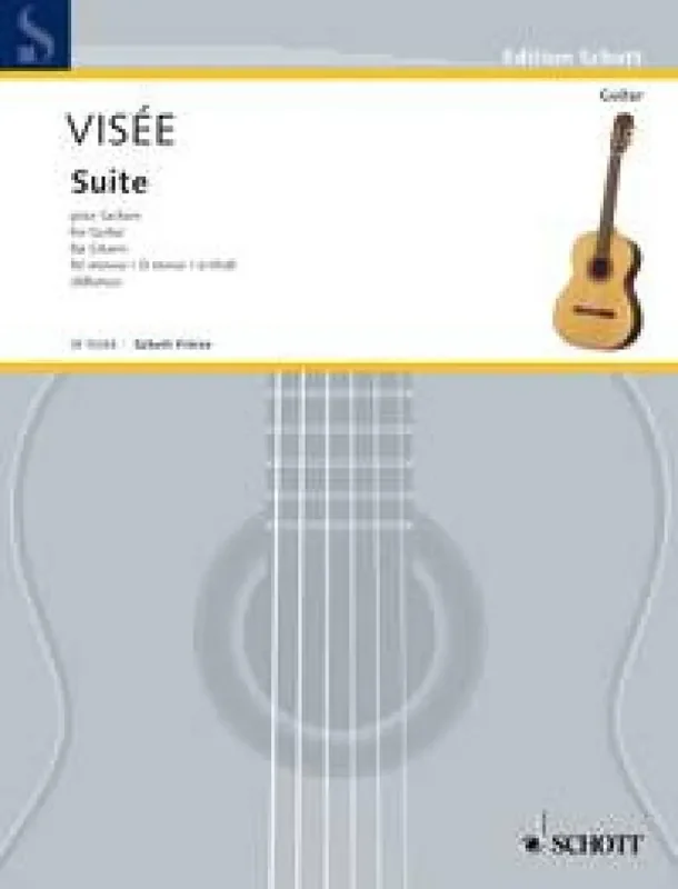 Robert de Visée Suite D Minor Gitarre Solo