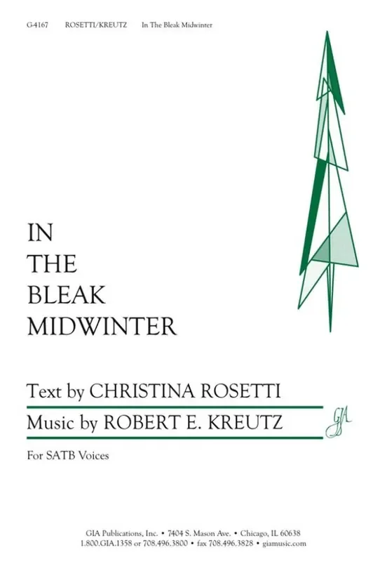 Robert E. Kreutz In the Bleak Midwinter Gemischter Chor mit Klavier/Orgel