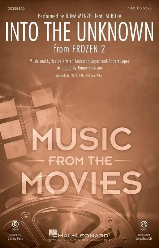 Robert Lopez Into the Unknown (Arr. Roger Emerson) Gemischter Chor mit Begleitung