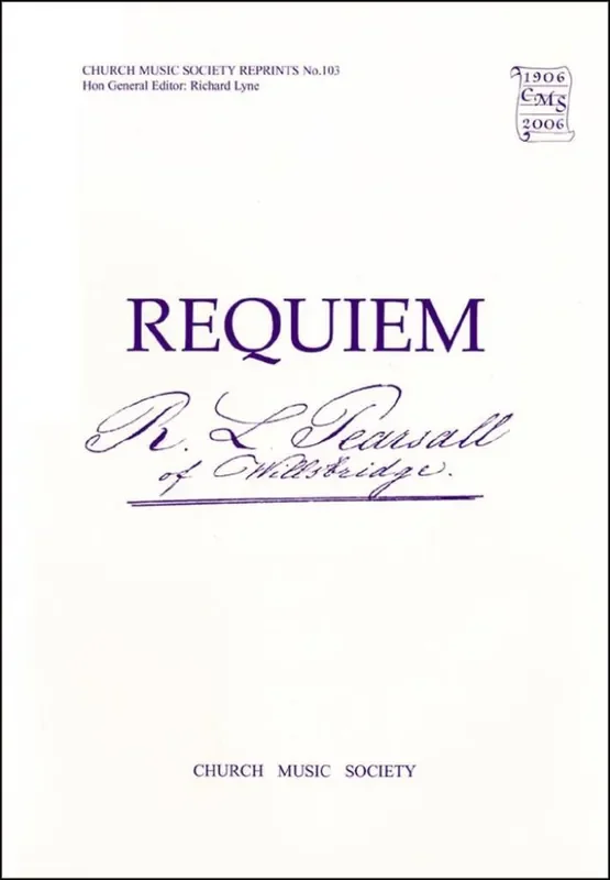 Robert Pearsall Requiem Gemischter Chor mit Begleitung