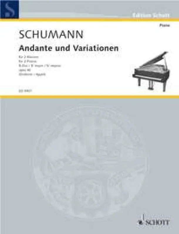 Robert Schumann Andante & Variationen Opus 46 2P. Klavier Duett