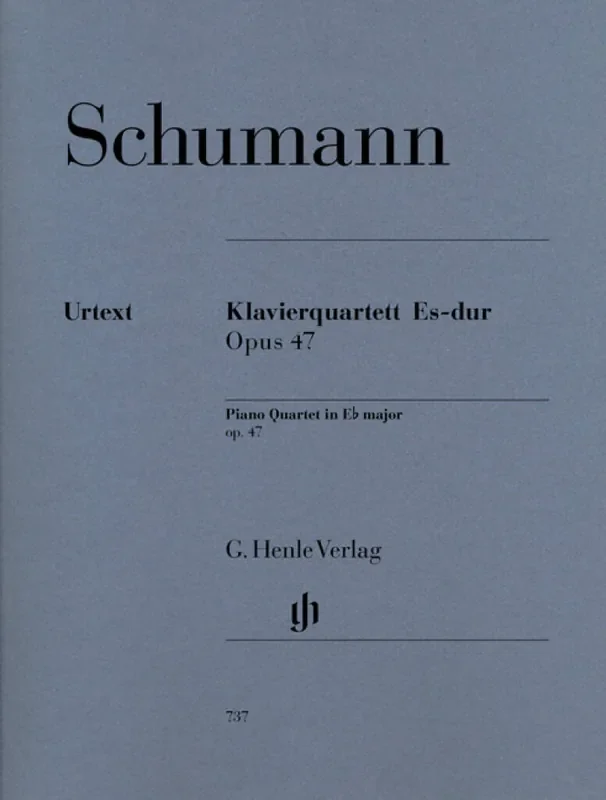 Robert Schumann Piano Quartet In E Flat Op. 47 Klavierquartett