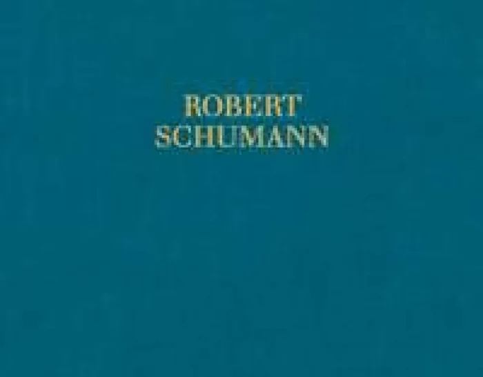 Robert Schumann Samtliche Werke Studien Und Skizzen