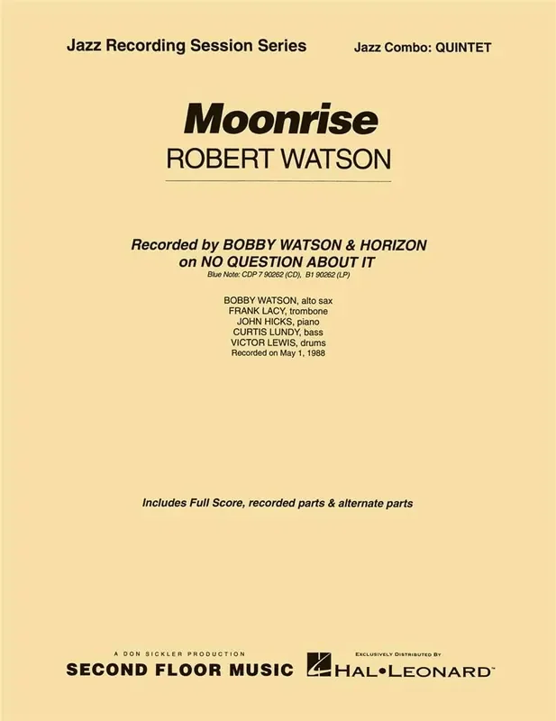 Robert Watson Moonrise Jazz Ensemble