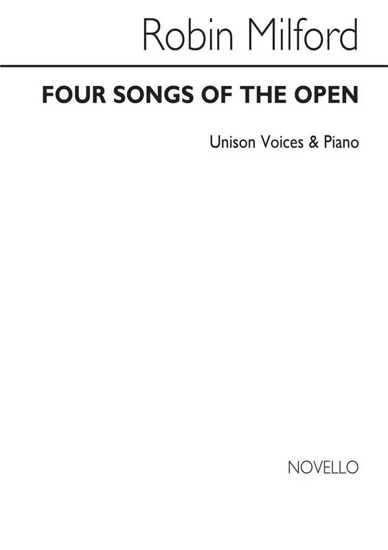Robin Milford Coridon‘s Song Op45 No.4 Piano Gesang mit Klavier
