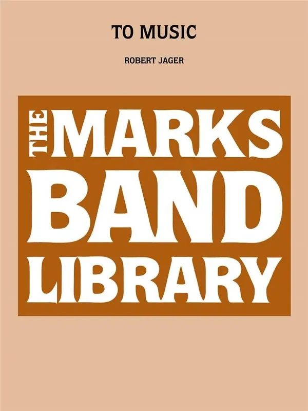 Robrt Jager To Music Blasorchester