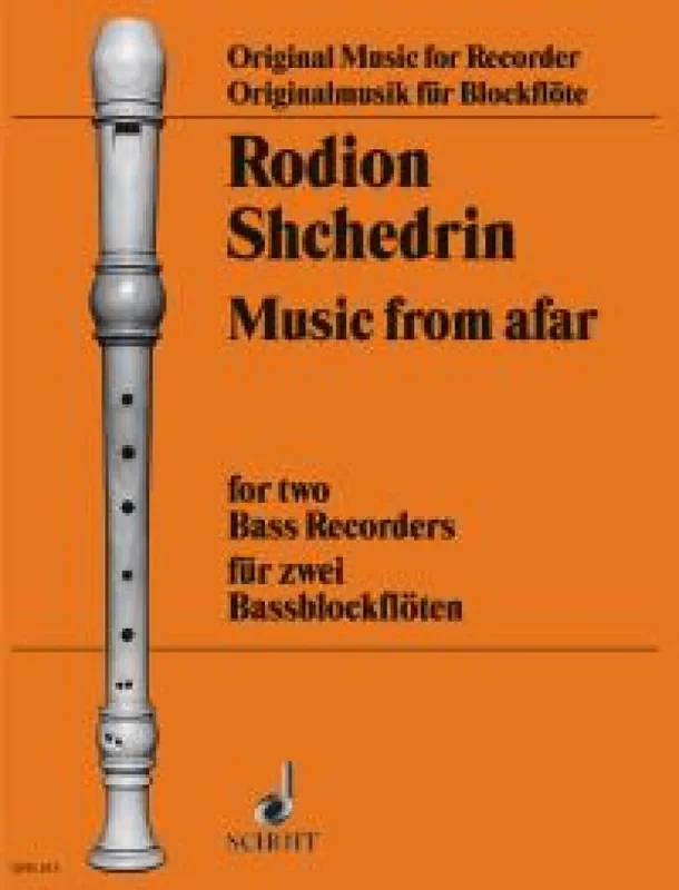 Rodion Shchedrin Music from afar Bassblockflöte