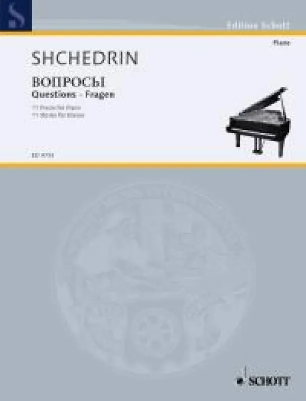 Rodion Shchedrin Questions Klavier Solo