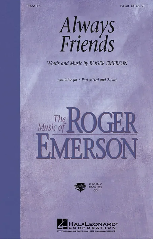Roger Emerson Always Friends Frauenchor mit Begleitung