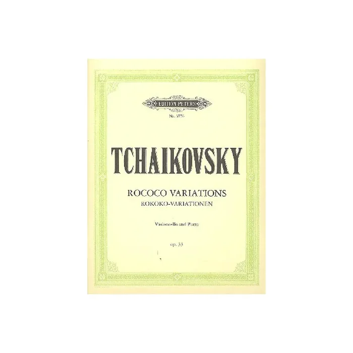 Rokoko-Variationen op.33 für Violoncello und Orchester