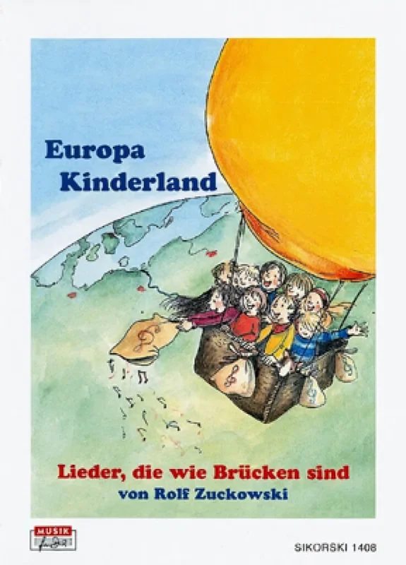 Rolf Zuckowski Europa Kinderland-Europa – kraina dzieci Gesang mit Gitarre