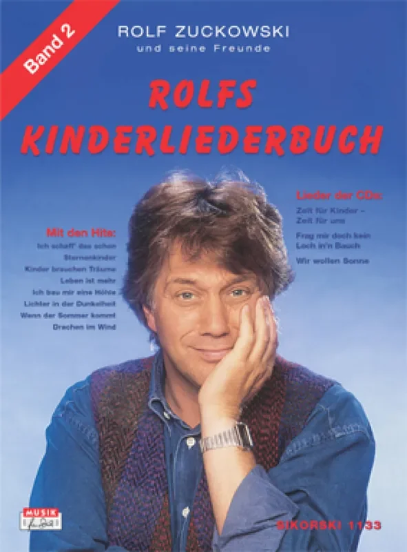 Rolf Zuckowski Kinderliederbuch (Arr. John O‘Brien-Docker) Gesang mit Gitarre