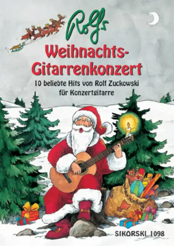 Rolf Zuckowski Rolfs Weihnachtsgitarrenkonzert (Arr. Roni Zucker) Gitarre Solo