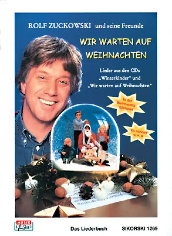 Rolf Zuckowski Wir warten auf Weihnachten (Arr. John O‘Brien-Docker) Gesang mit Gitarre