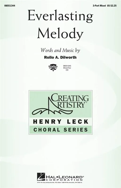 Rollo Dilworth Everlasting Melody Gemischter Chor mit Begleitung