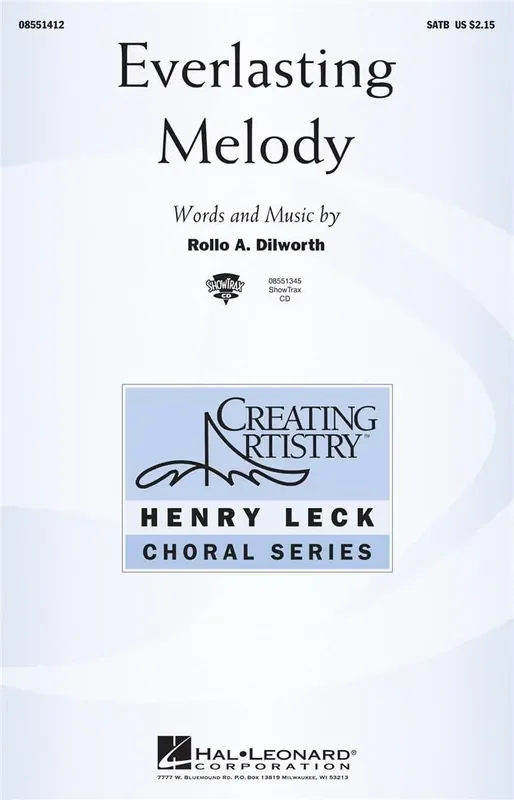 Rollo Dilworth Everlasting Melody Gemischter Chor mit Begleitung