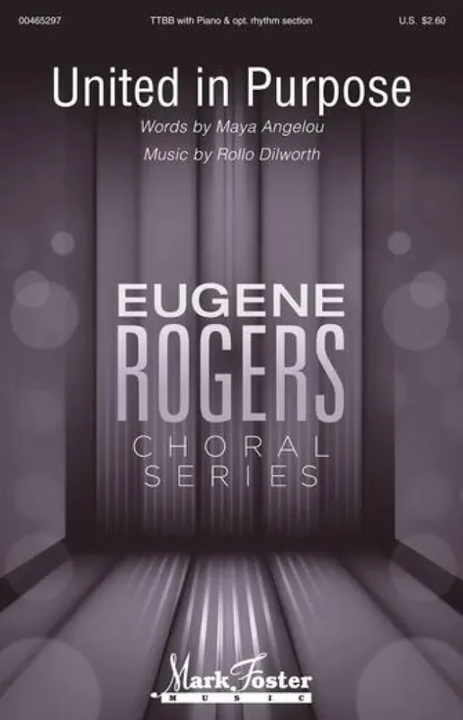 Rollo Dilworth United in Purpose Männerchor mit Begleitung