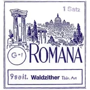 Romana Saitensatz für Thüringer Waldzither