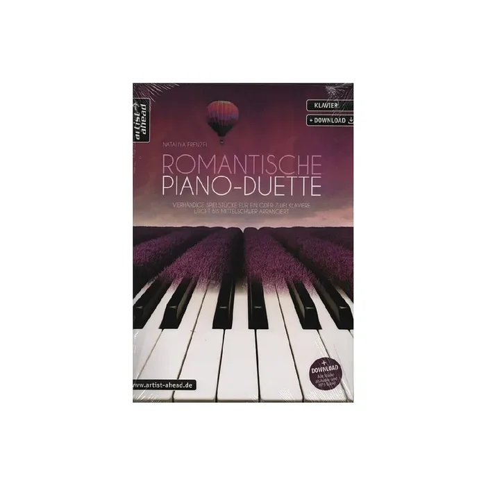 Romantische Piano-Duette (+Online Audio)