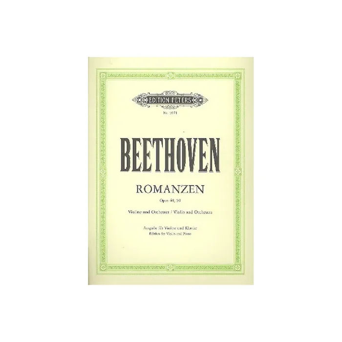 Romanzen op.40 und op.50 für Violine und Orchester