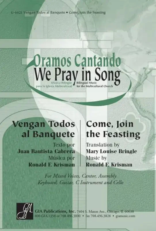 Ronald Krisman Vengan todos al banquete Gemischter Chor mit Ensemble