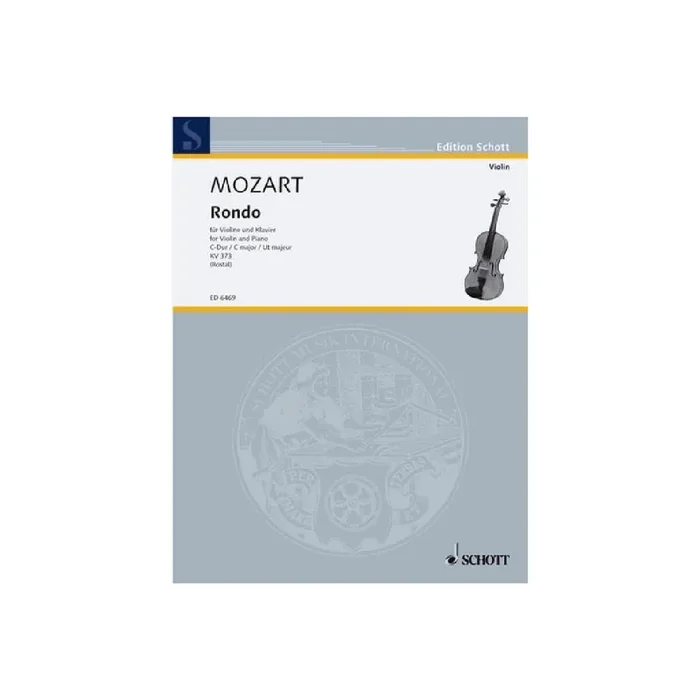 Rondo C-Dur KV373 für Violine