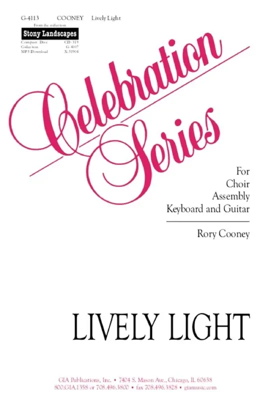 Rory Cooney Lively Light Gemischter Chor mit Klavier/Orgel