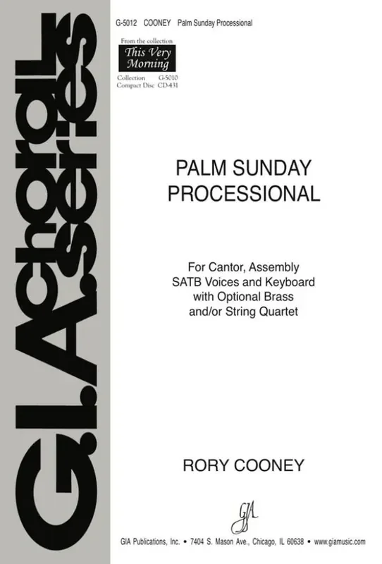 Rory Cooney Palm Sunday Processional – String Quartet Gemischter Chor mit Begleitung