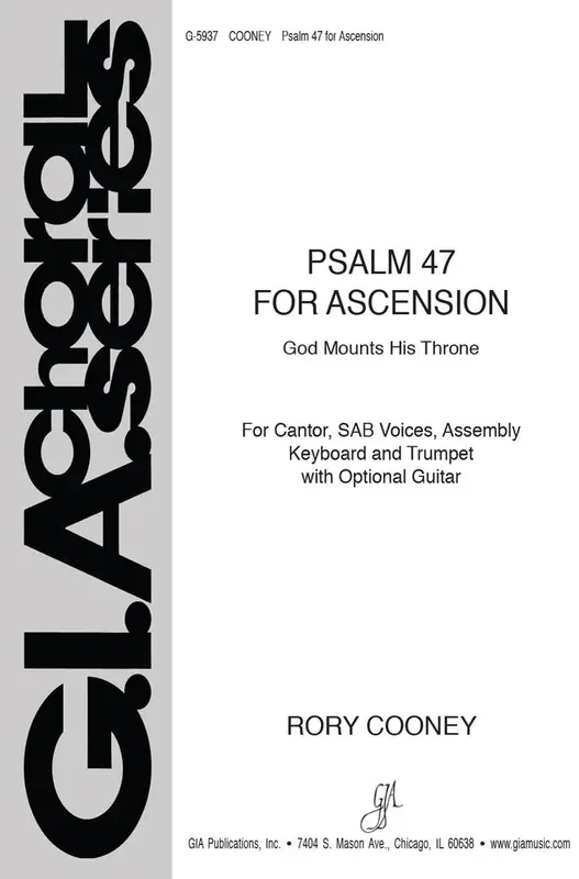 Rory Cooney Psalm 47 for Ascension Gemischter Chor mit Klavier/Orgel