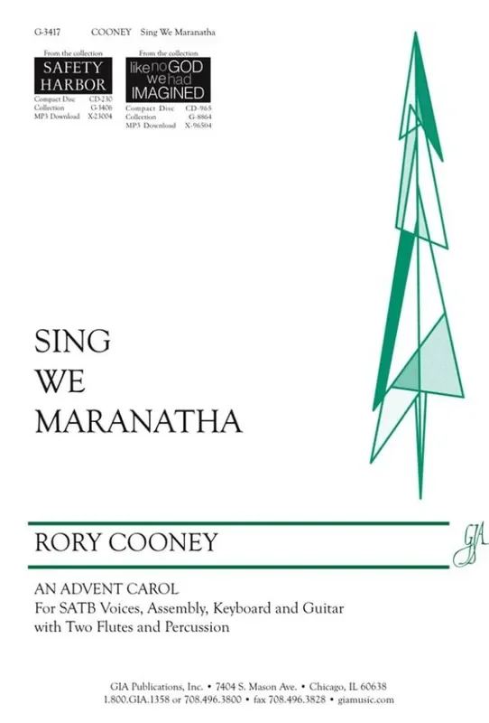 Rory Cooney Sing We Maranatha Gemischter Chor mit Klavier/Orgel