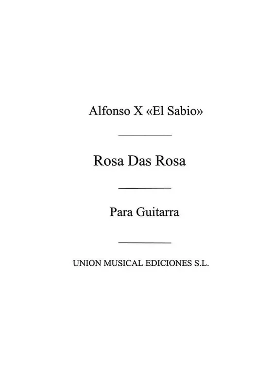 Rosa Das Rosas Gitarre Solo