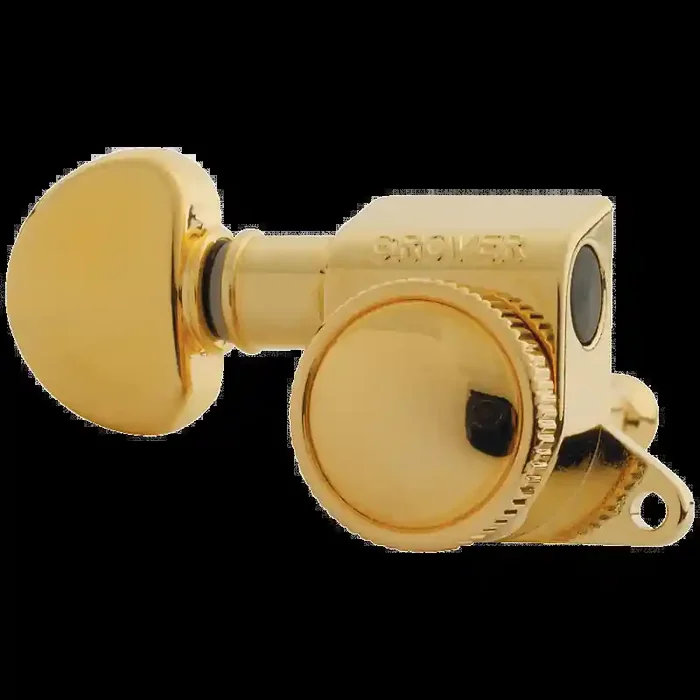 ROTO-GRIP Mini Size Guitar Machine Heads, Gold / 3 + 3