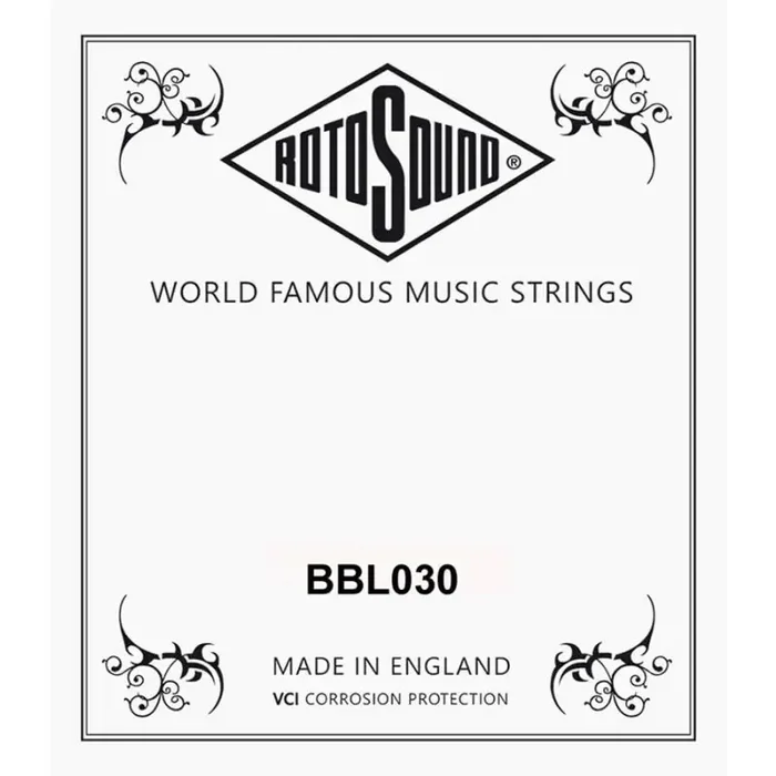 Rotosound Bronze Bass 44 .030 string for acoustic bass, phosphor bronze