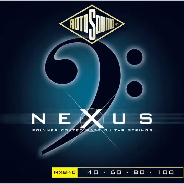 Rotosound Nexus snarenset basgitaar, coated, 40-100, hybrid gauge