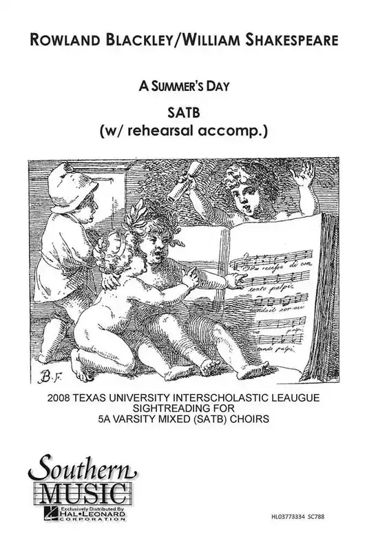 Rowland Blackley Summer‘s Day, A Gemischter Chor mit Begleitung