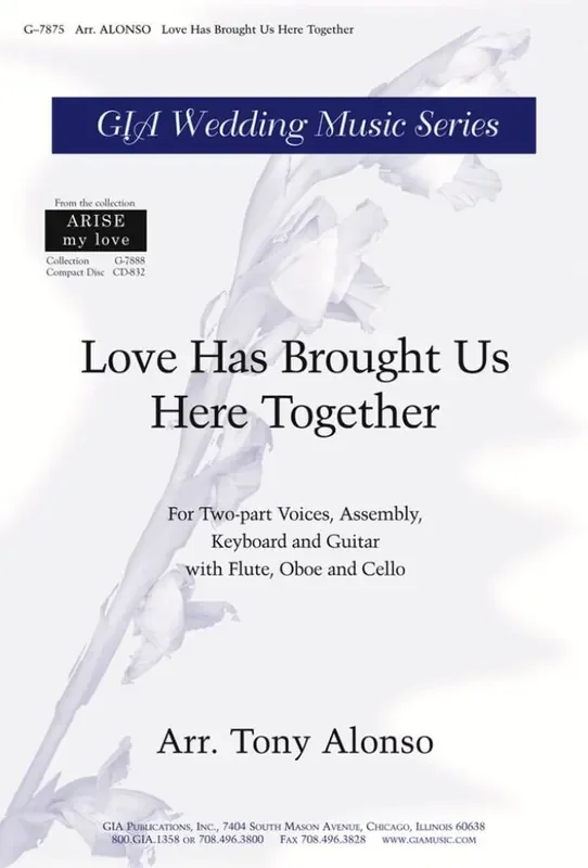 Rowland H. Prichard Love Has Brought Us Here Together – Guitar Part (Arr. Tony Alonso) Gemischter Chor mit Begleitung